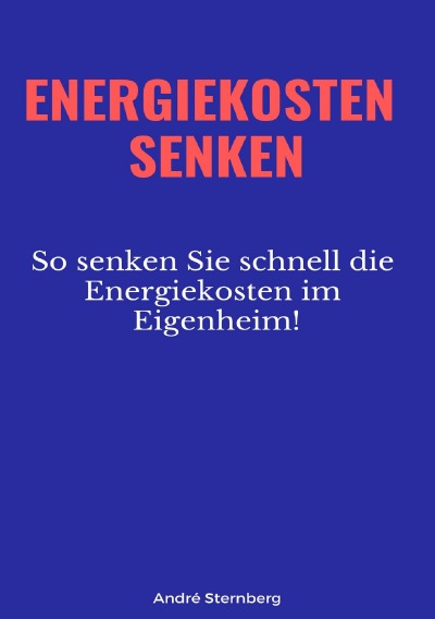 'Cover von Energiekosten senken'-Cover