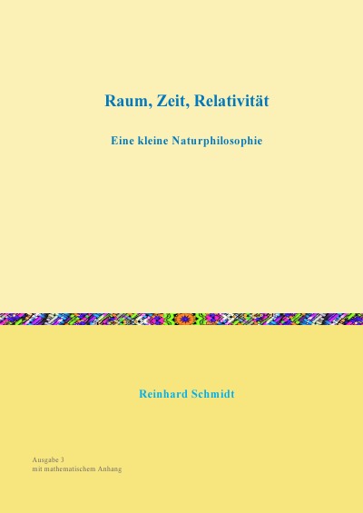 'Raum, Zeit, Relativität'-Cover