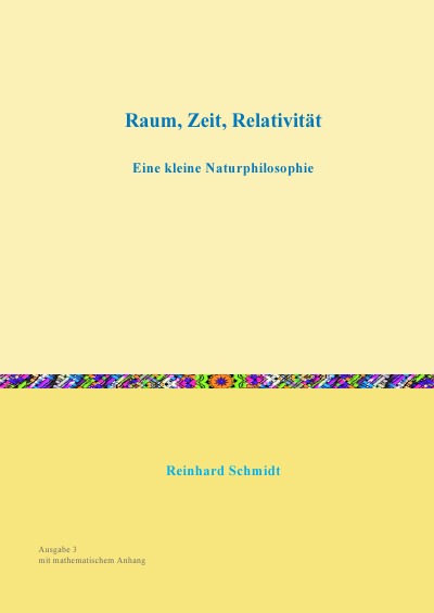 'Cover von Raum, Zeit, Relativität'-Cover