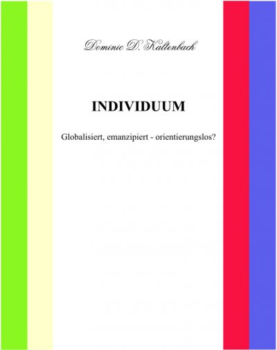 'Cover von INDIVIDUUM'-Cover