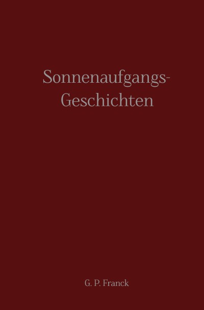 'Sonnenaufgangs-Geschichten'-Cover