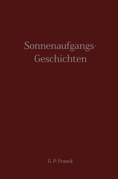 'Sonnenaufgangs-Geschichten'-Cover