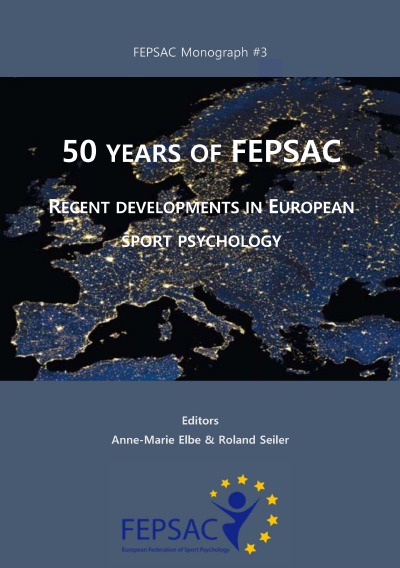 '50 Years of FEPSAC – Recent Developments in European Sport Psychology'-Cover