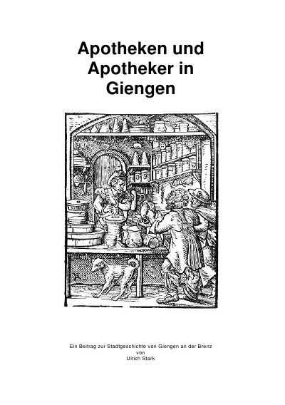 'Cover von Apotheken und Apotheker in Giengen'-Cover
