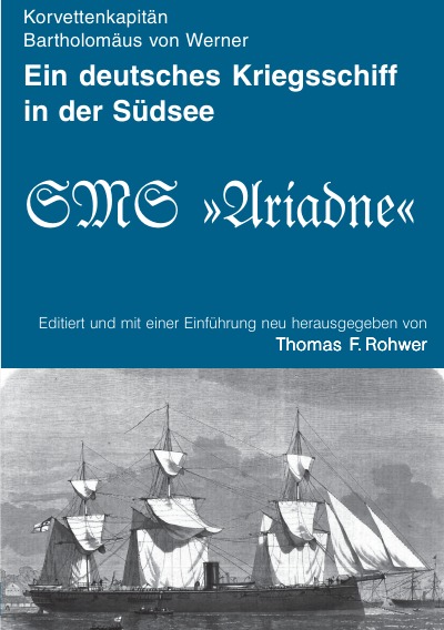 'Ein deutsches Kriegsschiff in der Südsee'-Cover