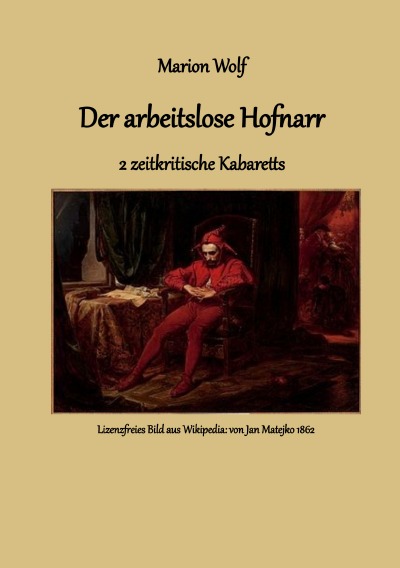 'Der arbeitslose Hofnarr'-Cover