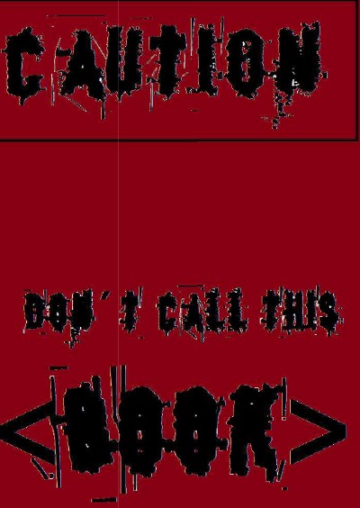 'Cover von Caution – Don´t Call This „Book“'-Cover