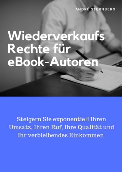 'Wiederverkaufs Rechte für eBook-Autoren'-Cover