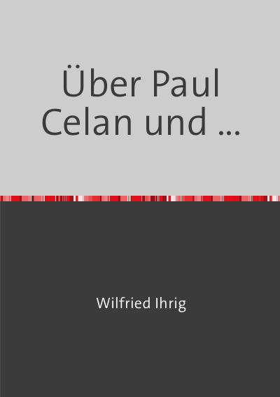'Cover von Über Paul Celan und …'-Cover