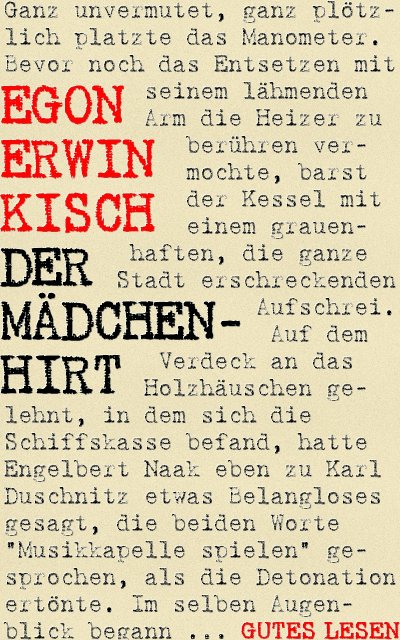 'Cover von Der Mädchenhirt – Ein Milieuroman'-Cover