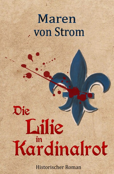 'Die Lilie in Kardinalrot'-Cover