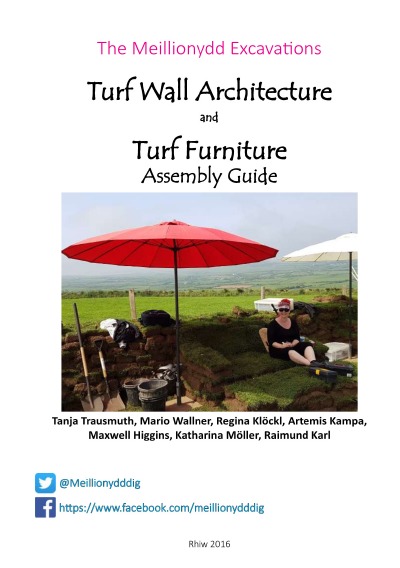 'Turf Wall Architecture and Turf Furniture Assembly Guide'-Cover