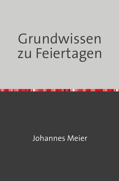 'Grundwissen zu Feiertagen'-Cover