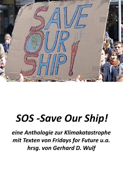'Cover von SOS – Save Our Ship! eine Anthologie zur Klimakatastrophe'-Cover