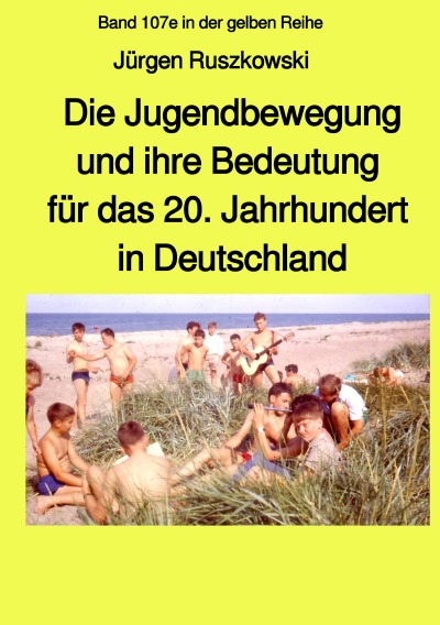 'Die Jugendbewegung und ihre Bedeutung für das 20. Jahrhundert in Deutschland'-Cover
