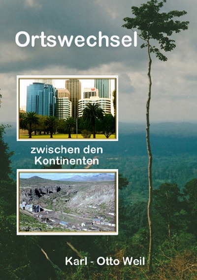'Cover von Ortswechsel zwischen den Kontinenten'-Cover