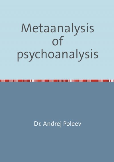 'Metaanalysis of psychoanalysis'-Cover