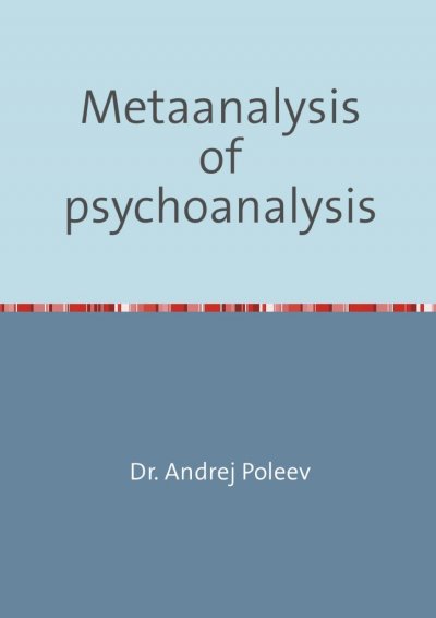 'Cover von Metaanalysis of psychoanalysis'-Cover