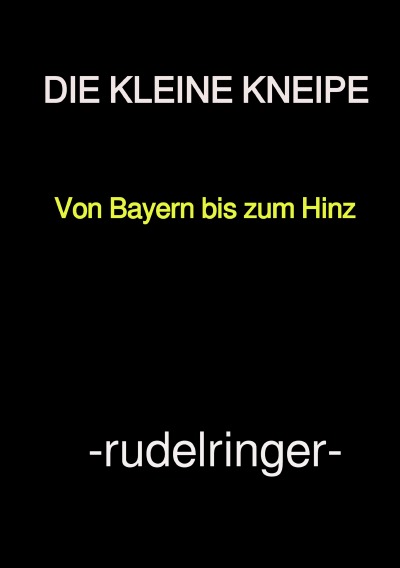 Cover von %27DIE KLEINE KNEIPE%27