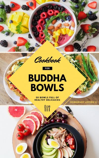 'Cookbook For Buddha Bowls'-Cover