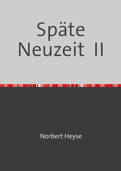 'Cover von Späte Neuzeit  II'-Cover
