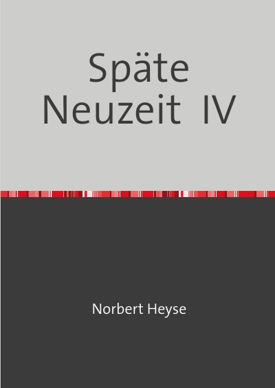 'Cover von Späte Neuzeit  IV'-Cover