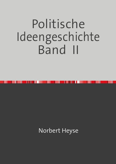 'Cover von Politische Ideengeschichte   Band  II'-Cover