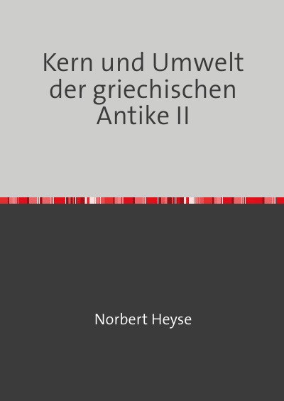 'Cover von Kern und Umfeld der Antike  II'-Cover
