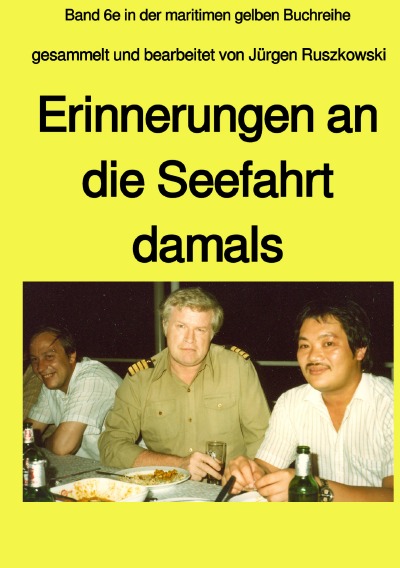 'Erinnerungen an die Seefahrt damals – eine Anthologie'-Cover