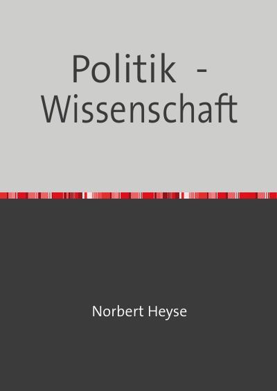 'Cover von Politik  –  Wissenschaft'-Cover