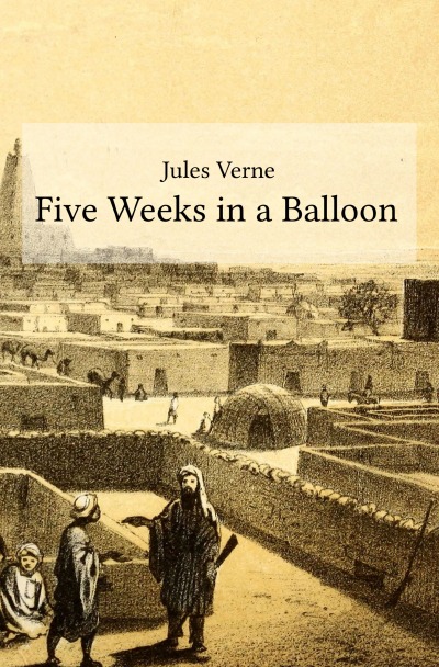 'Cover von Five Weeks in a Balloon'-Cover