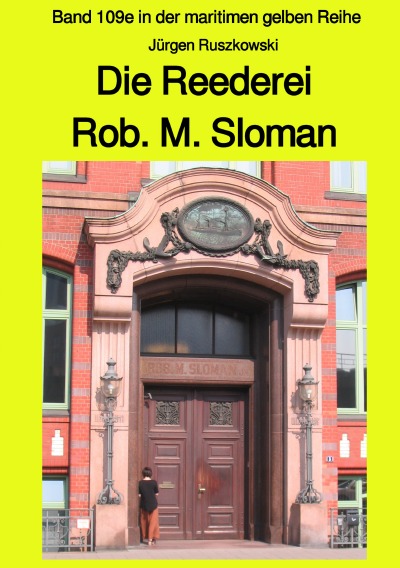 'Die Reederei Rob. M. Sloman'-Cover