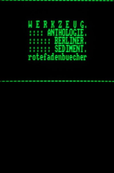 'werkzeug'-Cover