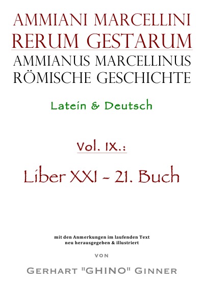 'Ammianus Marcellinus römische Geschichte IX.'-Cover