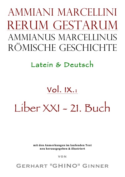 'Cover von Ammianus Marcellinus römische Geschichte IX.'-Cover