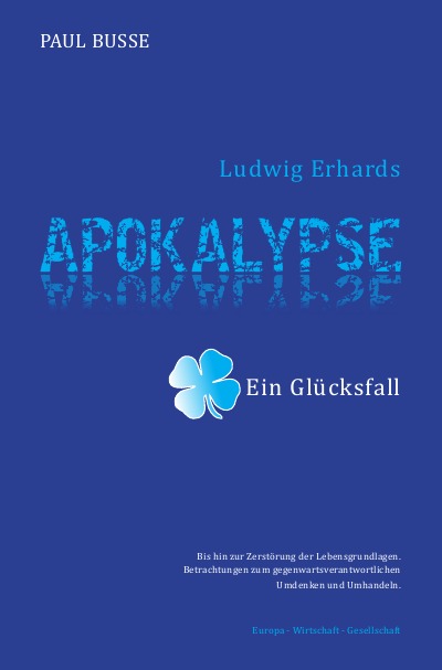 'Cover von Ludwig Erhards Apokalypse – ein Glücksfall'-Cover