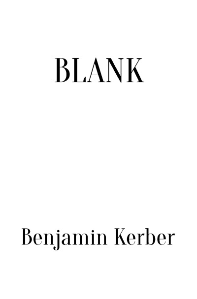 'BLANK'-Cover