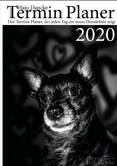 'Termin Planer 2020 mit Hundefotos für jeden Tag'-Cover