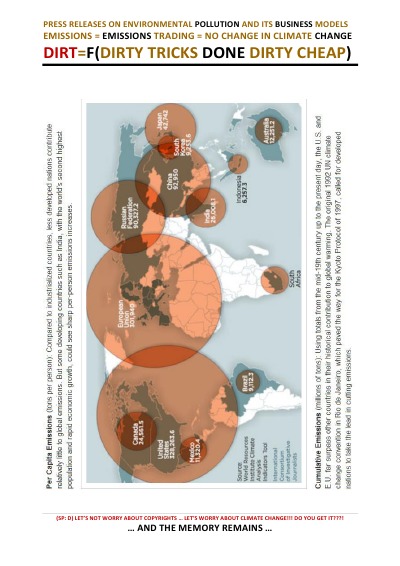 'NO CHANGE IN CLIMATE CHANGE [DIRT=F(DIRTY TRICKS DONE DIRTY CHEAP)]'-Cover