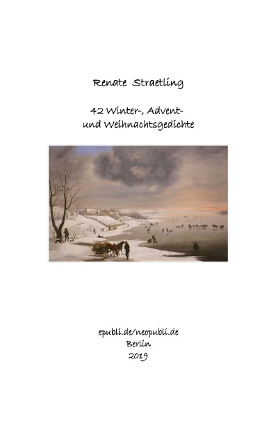 'Cover von 42 Winter-, Advent- und Weihnachtsgedichte'-Cover