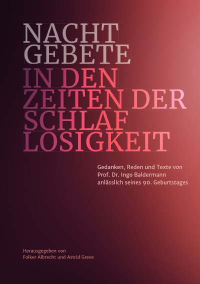 'Cover von Nachtgebete in den Zeiten der Schlaflosigkeit'-Cover