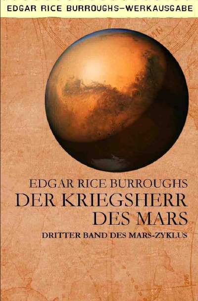 'DER KRIEGSHERR DES MARS'-Cover