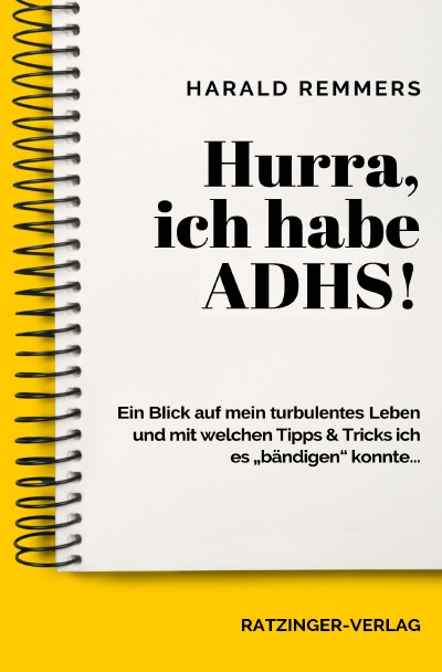 'Hurra, ich habe ADHS!'-Cover