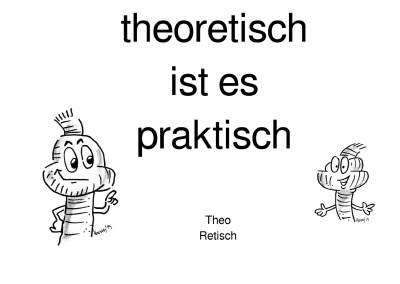 'Cover von theoretisch ist es praktisch'-Cover