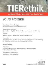 TIERethik - Zeitschrift zur Mensch-Tier-Beziehung - Altex Edition