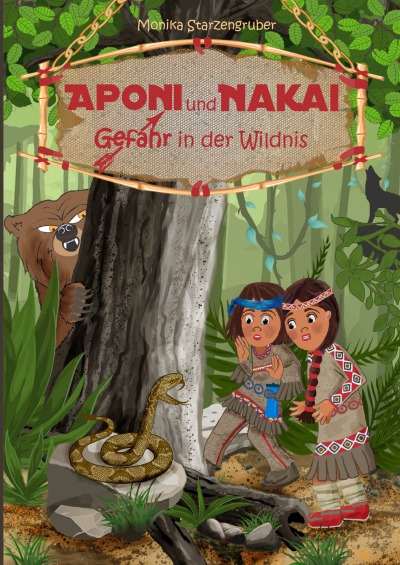 'Aponi und Nakai – Gefahr in der Wildnis'-Cover