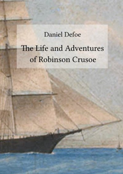 'The Life and Adventures of Robinson Crusoe'-Cover