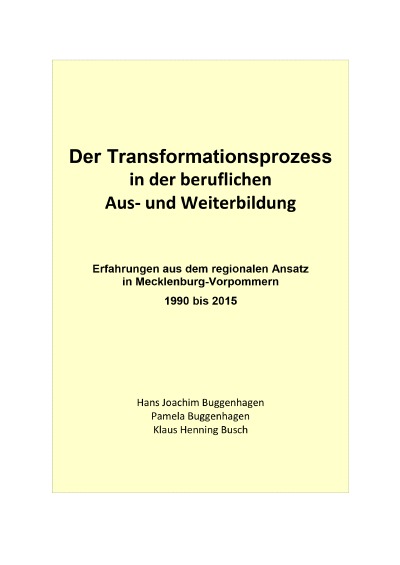'Cover von Der Transformationsprozess in der beruflichen Aus- und Weiterbildung'-Cover