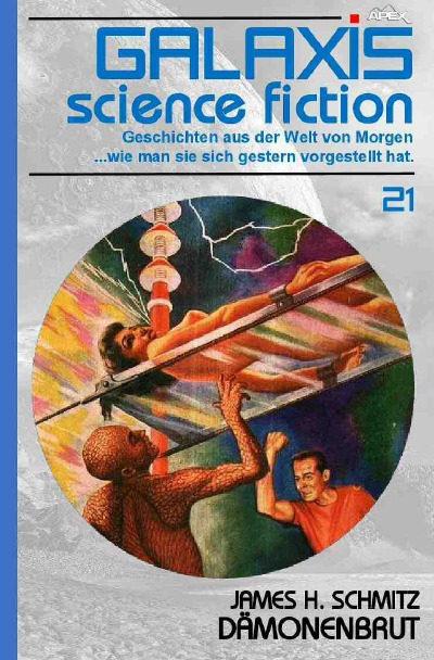 'GALAXIS SCIENCE FICTION, Band 21: DÄMONENBRUT'-Cover