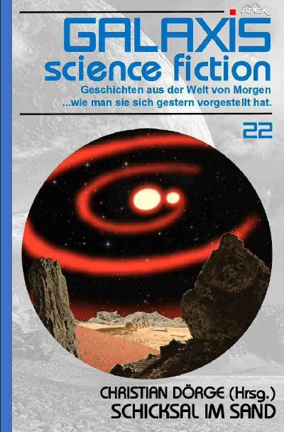'GALAXIS SCIENCE FICTION, Band 22: SCHICKSAL IM SAND'-Cover
